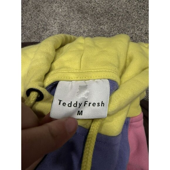 Teddy Fresh Multicolored Hoodie Sweater Multicolored Medium - Picture 5 of 6